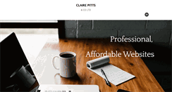 Desktop Screenshot of clairepitts.com